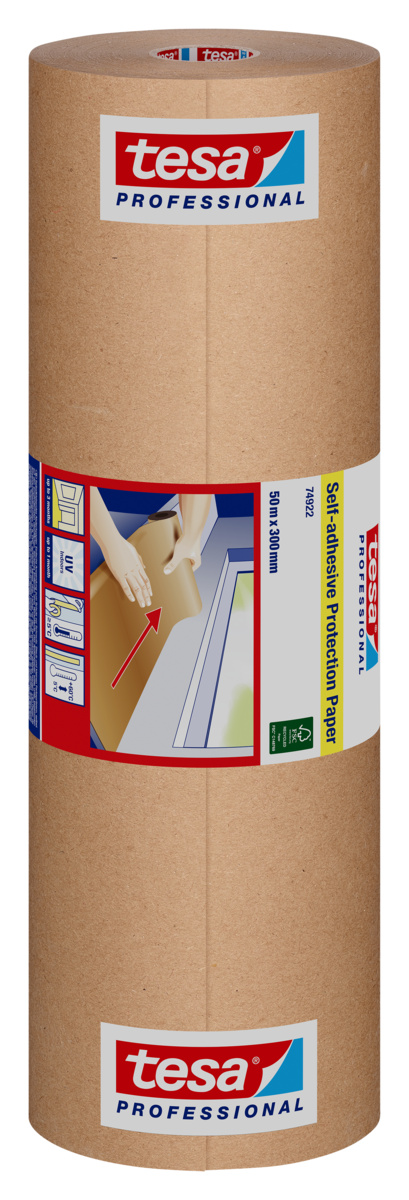 Self-adhesive ProtectionPaper 50m:300mm