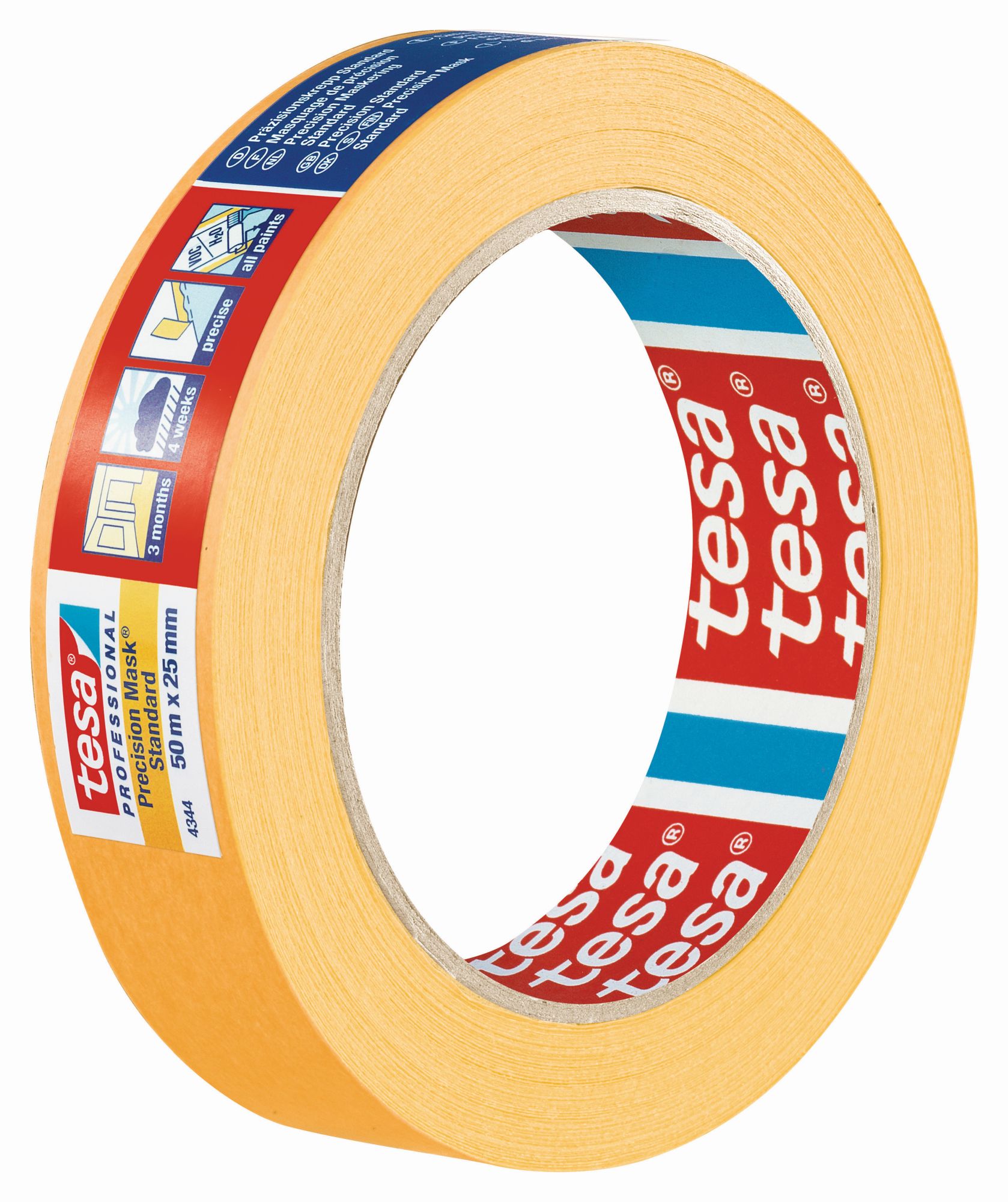 tesa 4344 Precision Mask Standard, 50m x 25mm