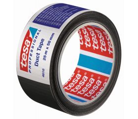 tesa 4610 Cinta Americana Básica 25m x 50mm Negro