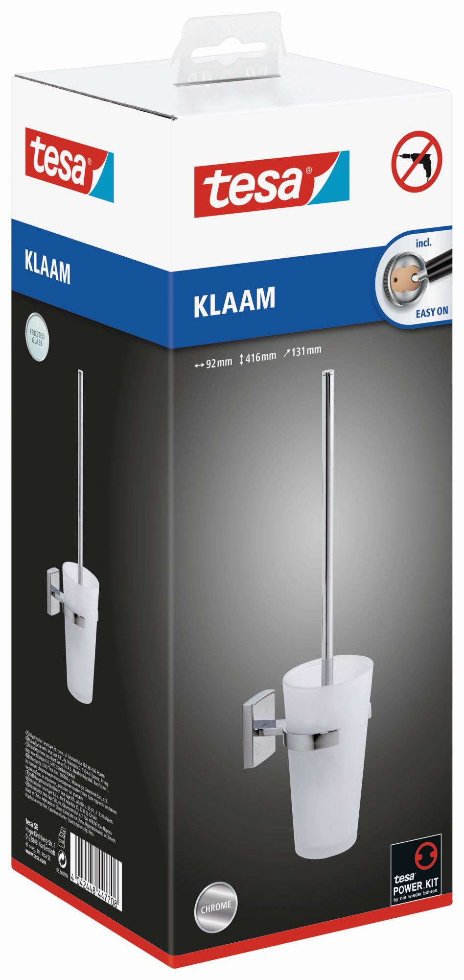 tesa Klaam Escobilla wc de pared (Kit recambio BK20-1)