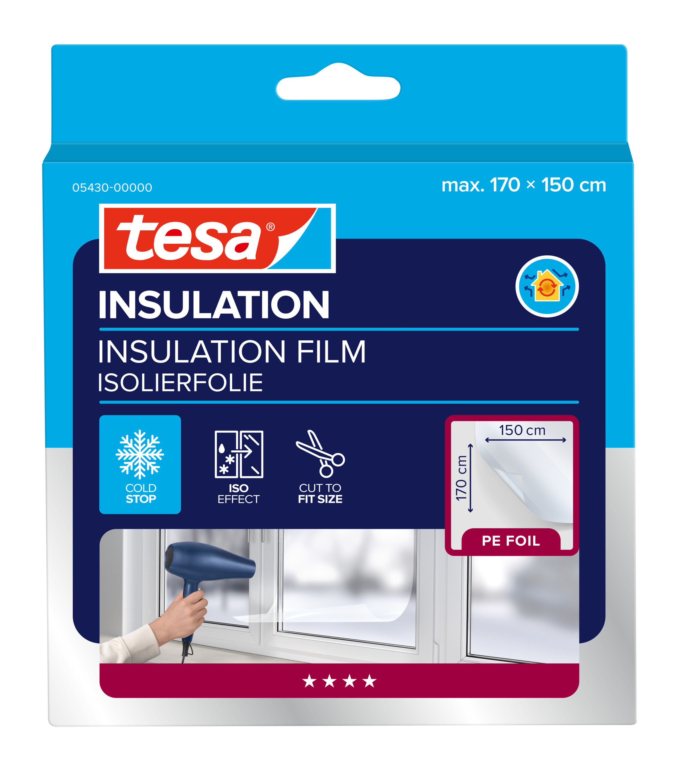 tesa 05430 Thermo Cover Thermo Cover 1,7m x 1,5m