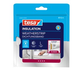 Burlete de caucho tubular perfil P - para desajustes medianos 6m