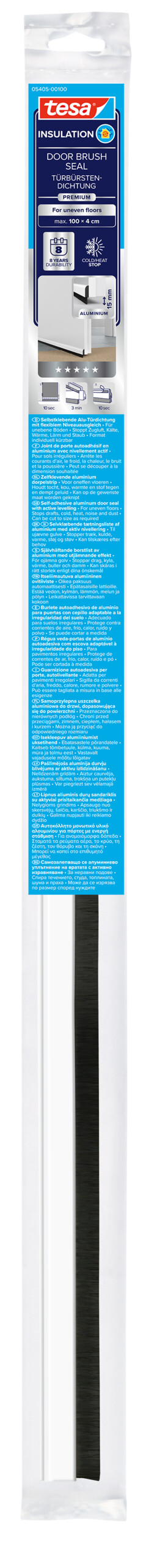 tesa 5405 Barras de aluminio COMFORT para suelos desiguales