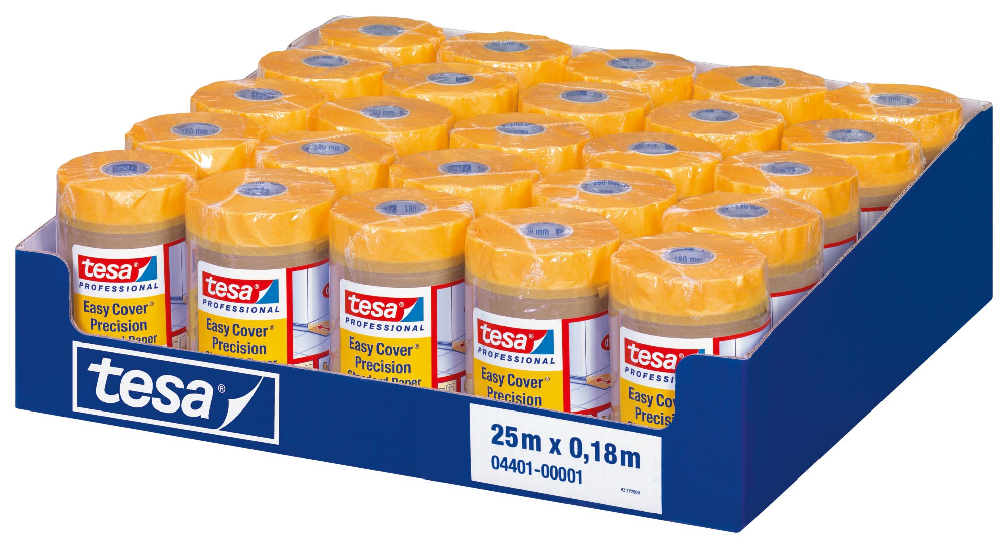 tesa 4401 Easy Cover papel Precision Mask Standard 25X180