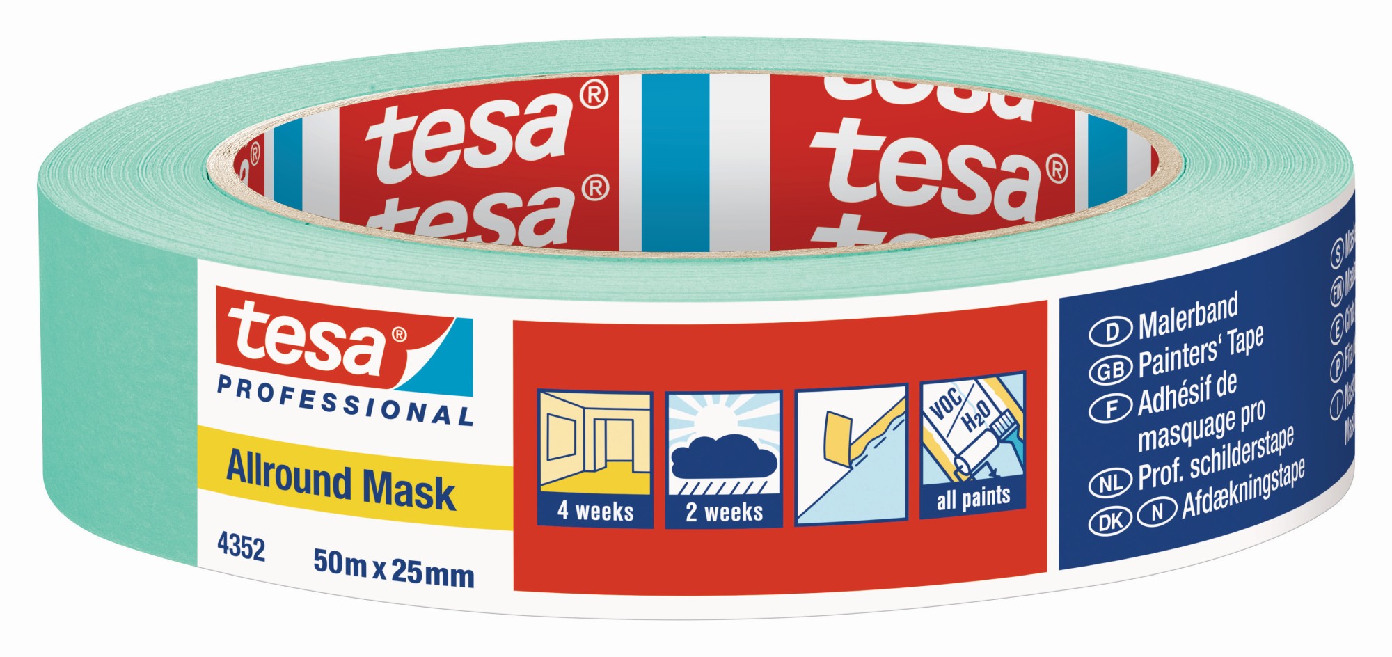 tesa Allround Mask 4352 Craftsmen 50:25