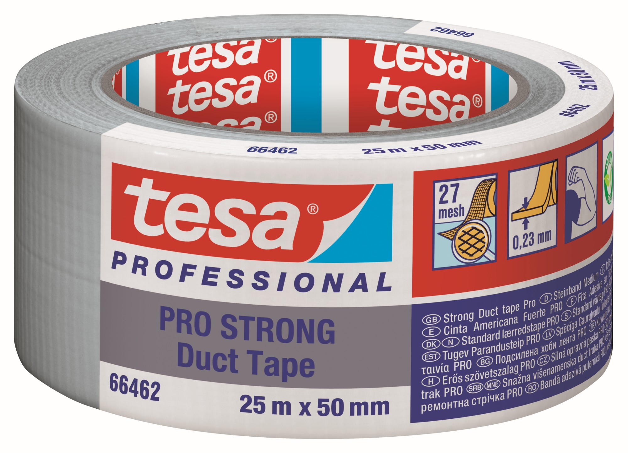 Cinta Americana PRO-STRONG,25X50, gris