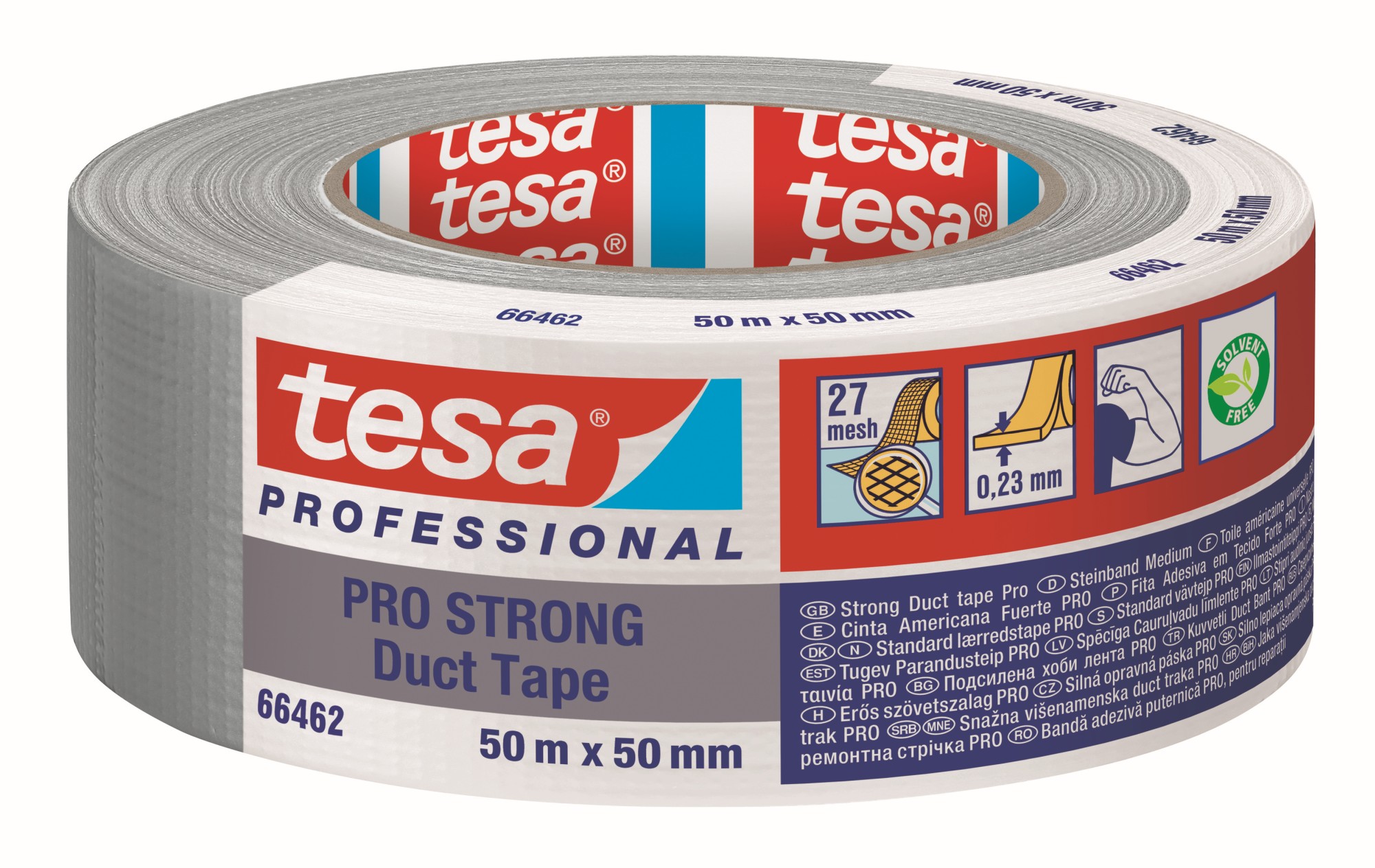 Cinta americana PRO-STRONG,50X50, gris