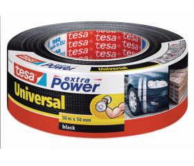 Cinta americana Extra Power UNIVERSAL 50m x 50mm negro