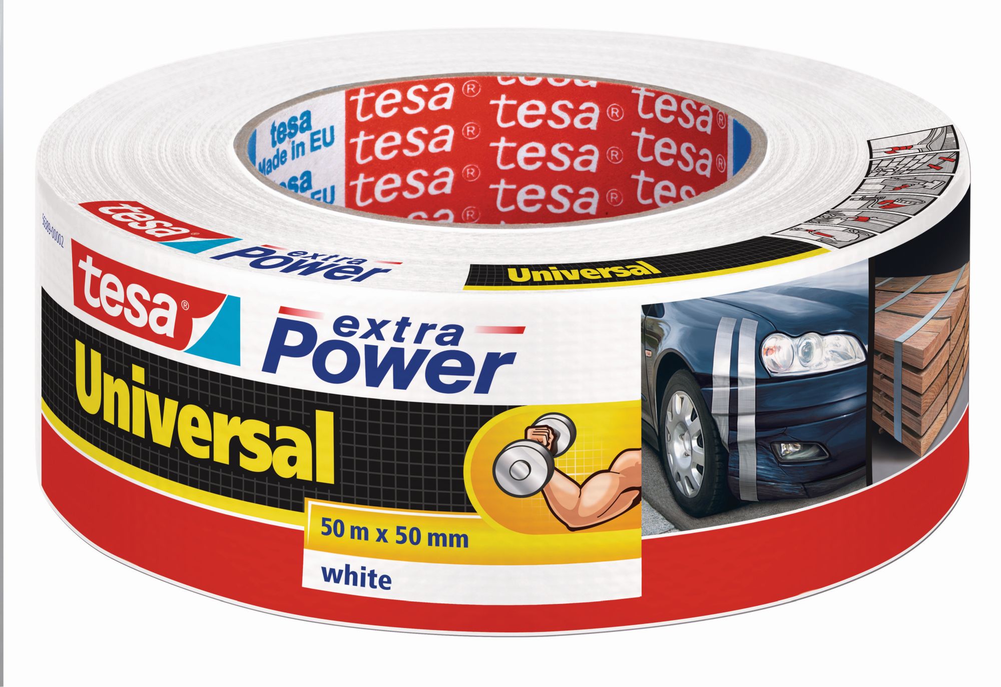 tesa 56389 Extra Power Universal -  50m x 50mm Blanca