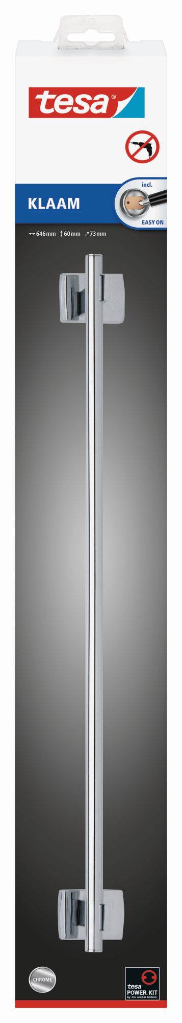 tesa Klaam Toallero de barra (Kit recambio BK20-2)