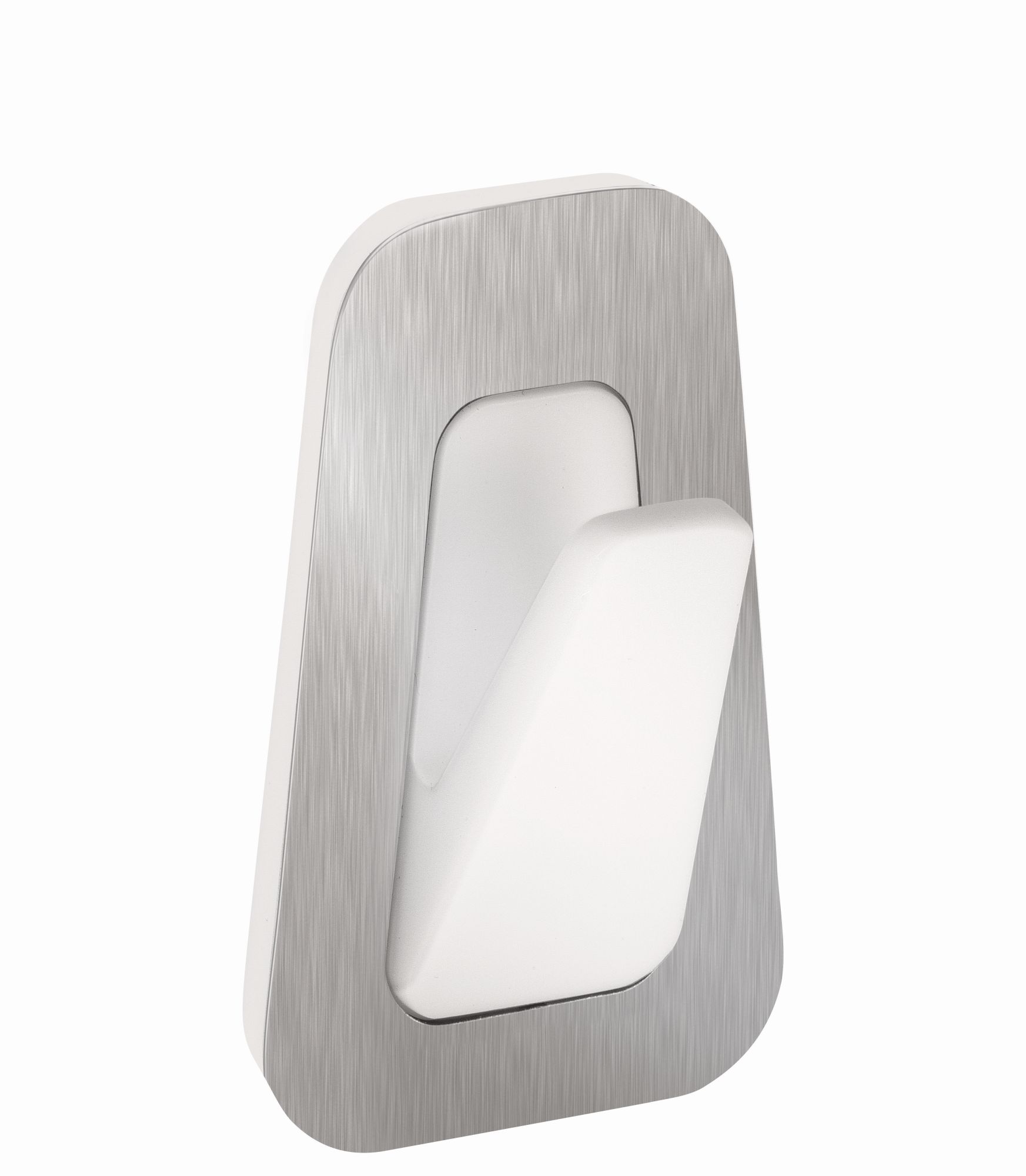 Gancho acero y blanco grandes + tiras NUEVO