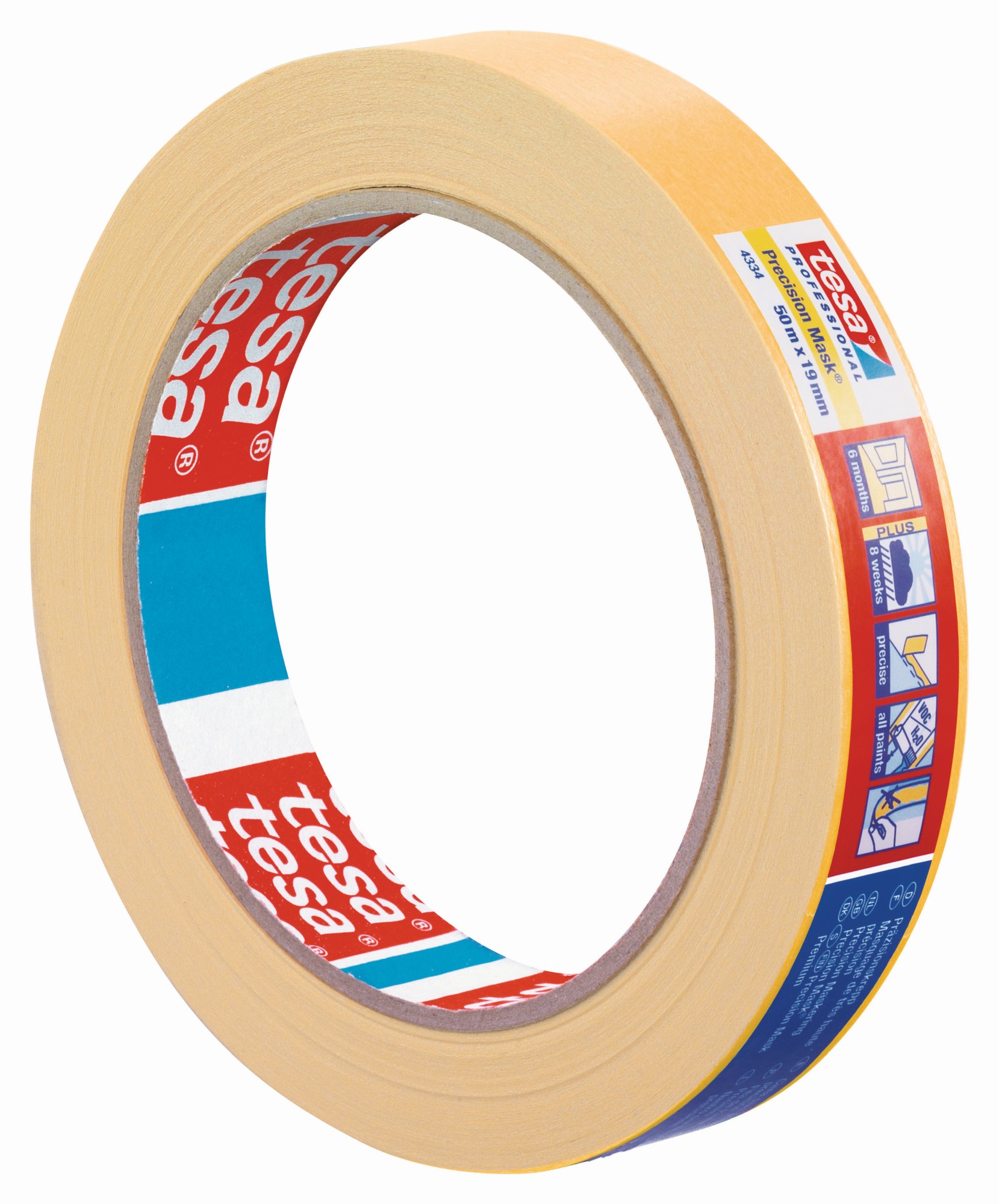 tesa 4344 Precision Mask Standard, 50m x 19mm