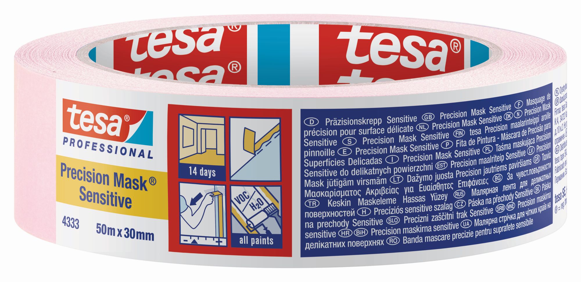 tesa 4333 Precision Mask Sensitive, 50m x 30mm