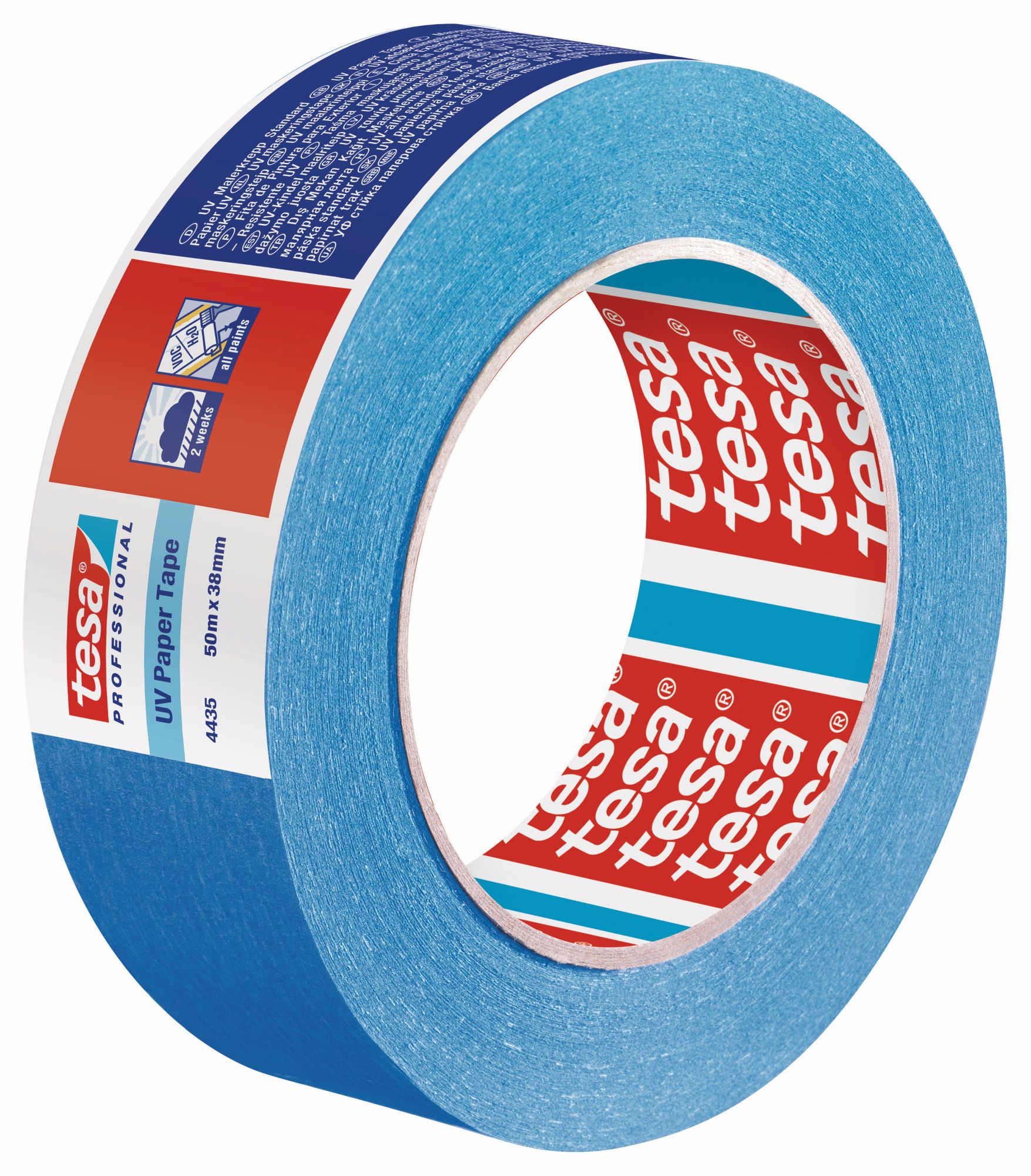tesa 4435 Pintura en Exteriores (2 semanas), 50m x 38mm
