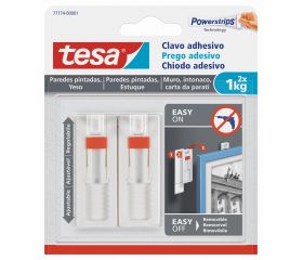 SMS Clavo Adhesivo Ajustable hasta 1Kg para Pared Pintada