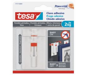 SMS Clavo Adhesivo Ajustable hasta 2Kg para Pared Pintada