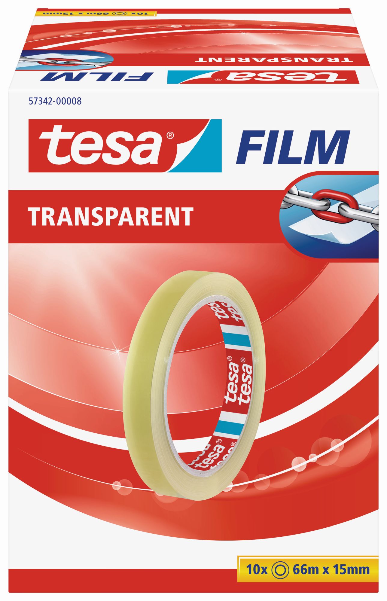 Transparent Film. Pega fuerte y seguro - Flow Pack -