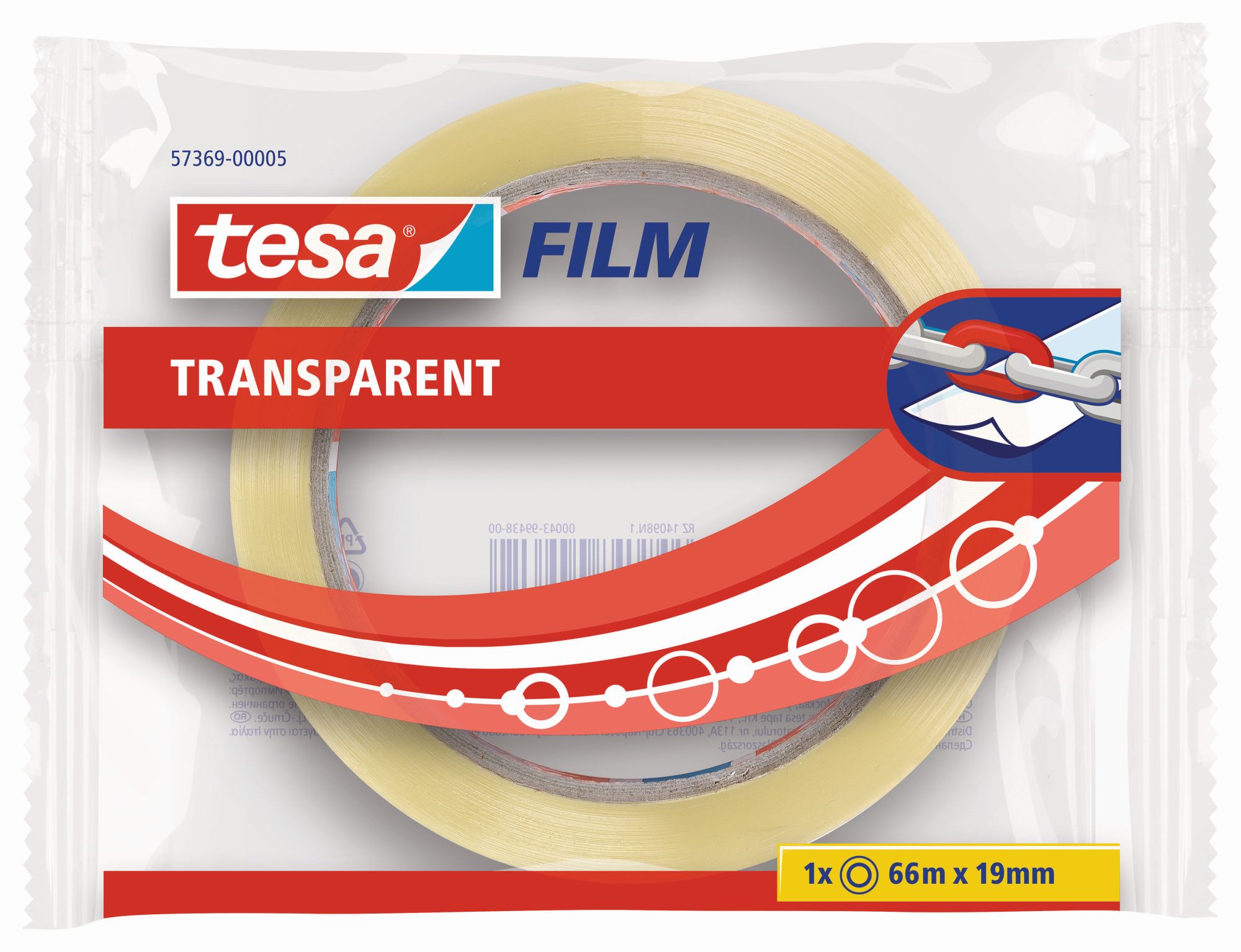 Transparent Film. Pega fuerte y seguro - Flow Pack -