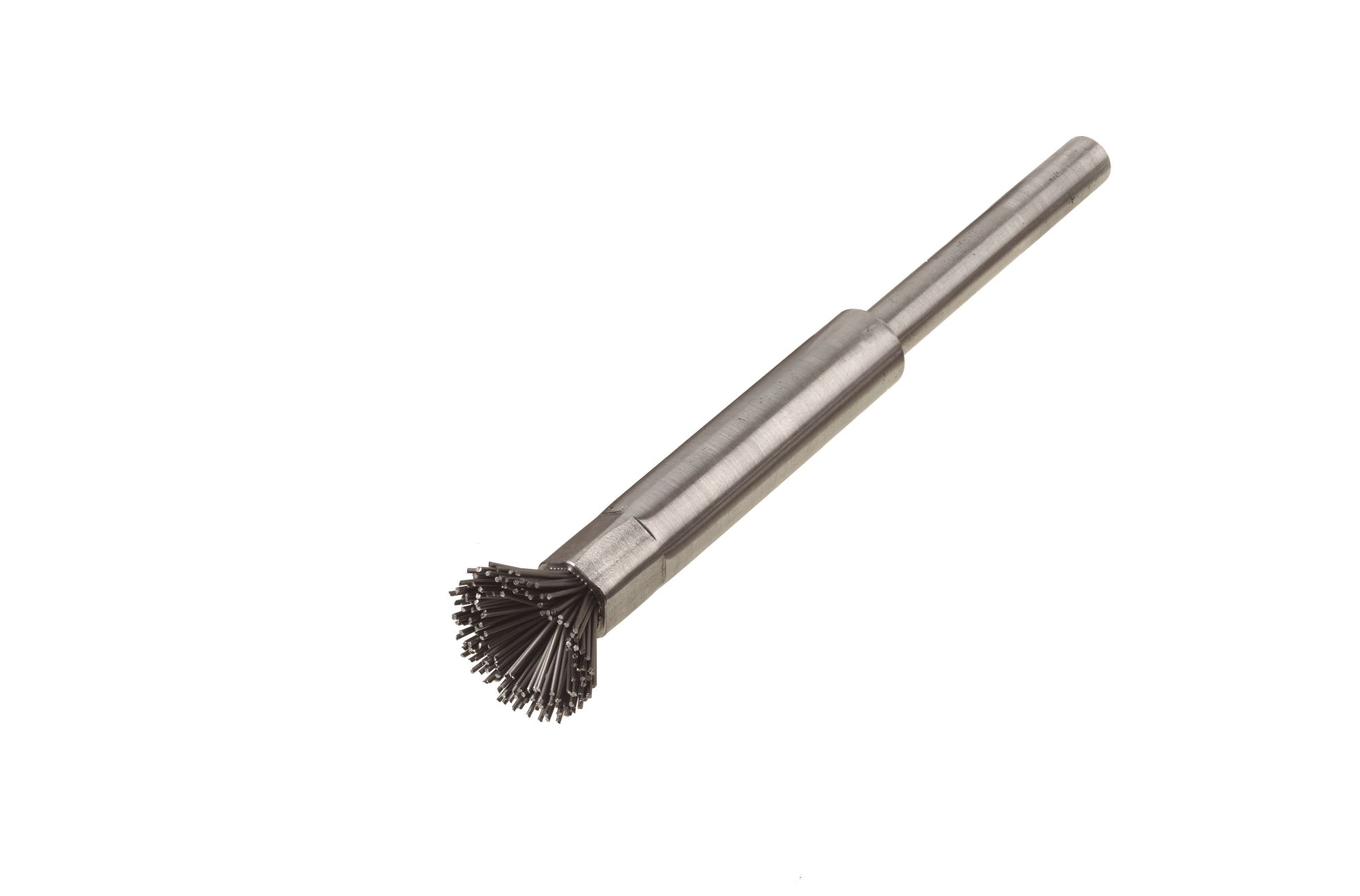 Cepillo Pencil diam. 16, acero gris 0,50mm, espiga 6,35mm