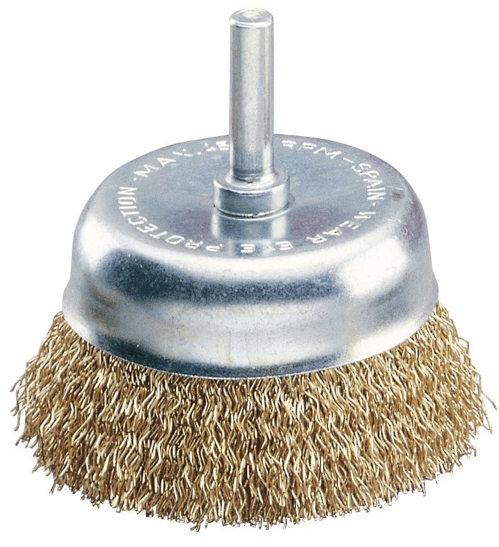 Cepillo taza bricolage alambre ondulado BTE