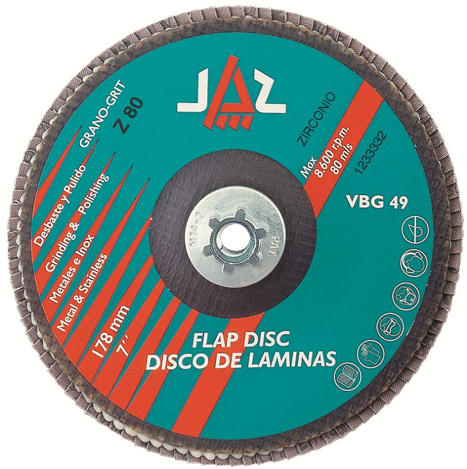 Cepillo disco de láminas DLZ