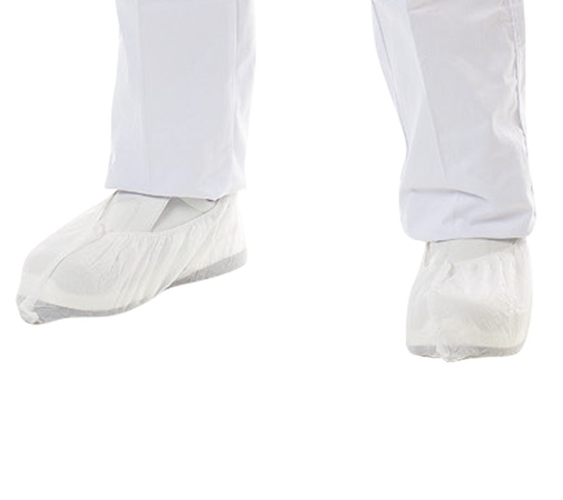 Cubrebotas desechable 1188CPPE STEELGEN  Blanco (100 pares)