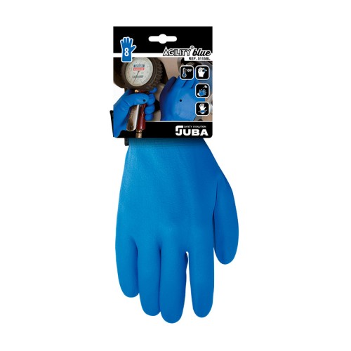 Guante Juba - H5115BL AGILITY BLUE