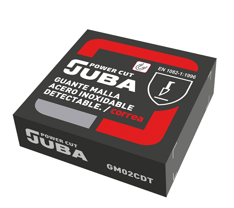 Guante Juba - GM02CDT MALLA METÁLICA CORREA