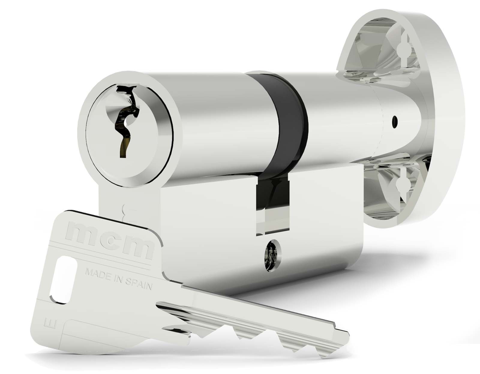 E / Cilindro con botón