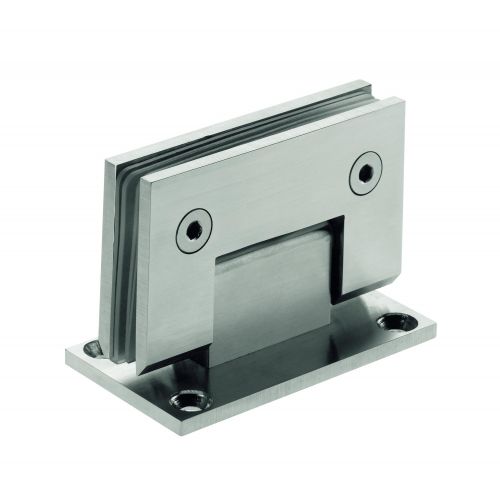 Bisagras para puertas de vidrio.