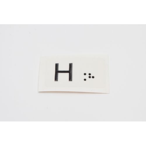 KIT BRAILLE LETRA H