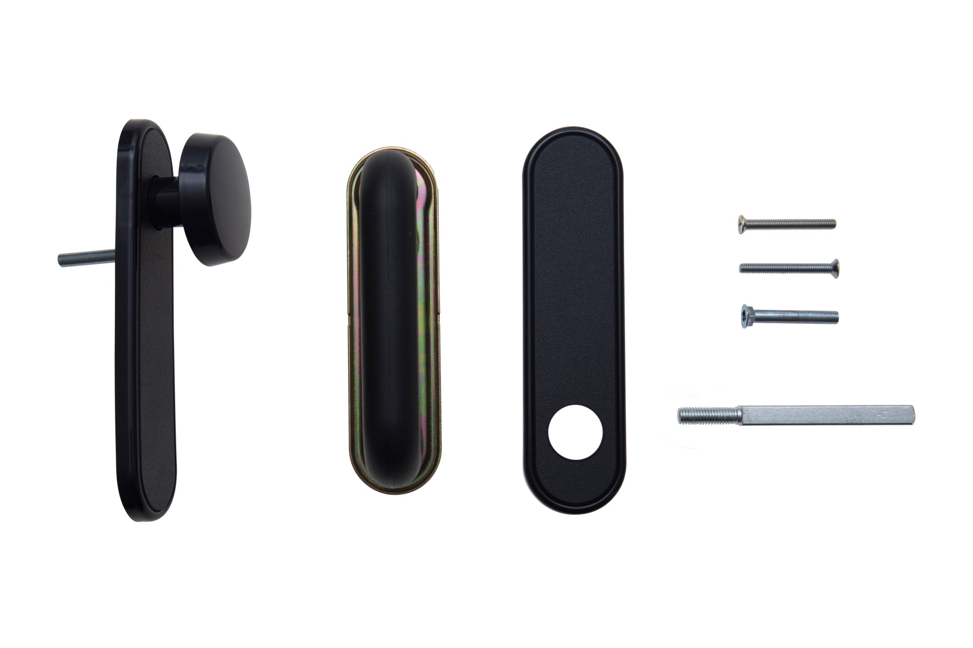 MANILLA TIRADOR NEGRO MATE PAS