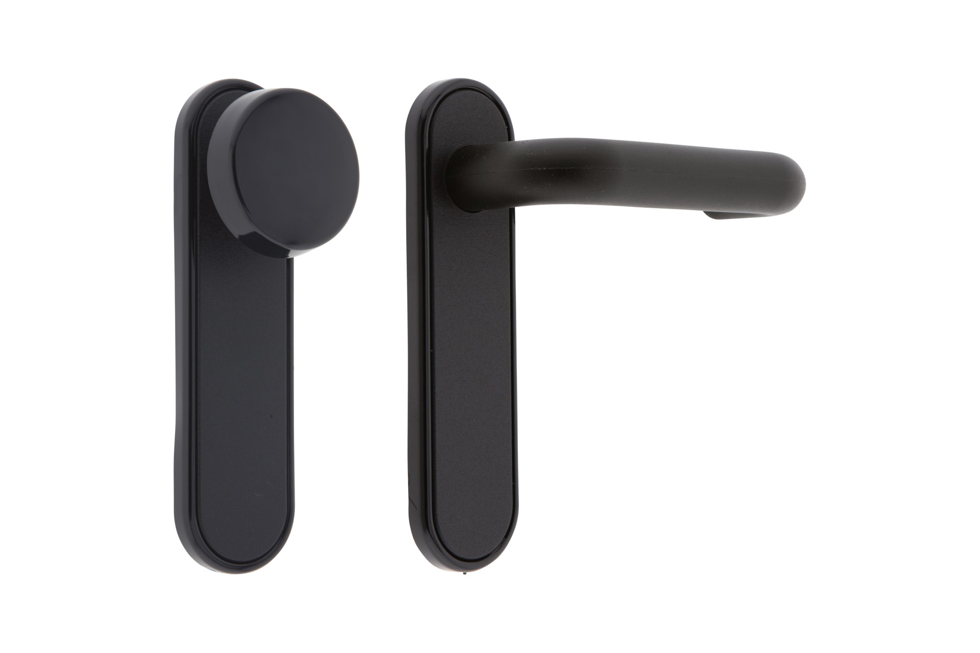 MANILLA TIRADOR NEGRO MATE PAS