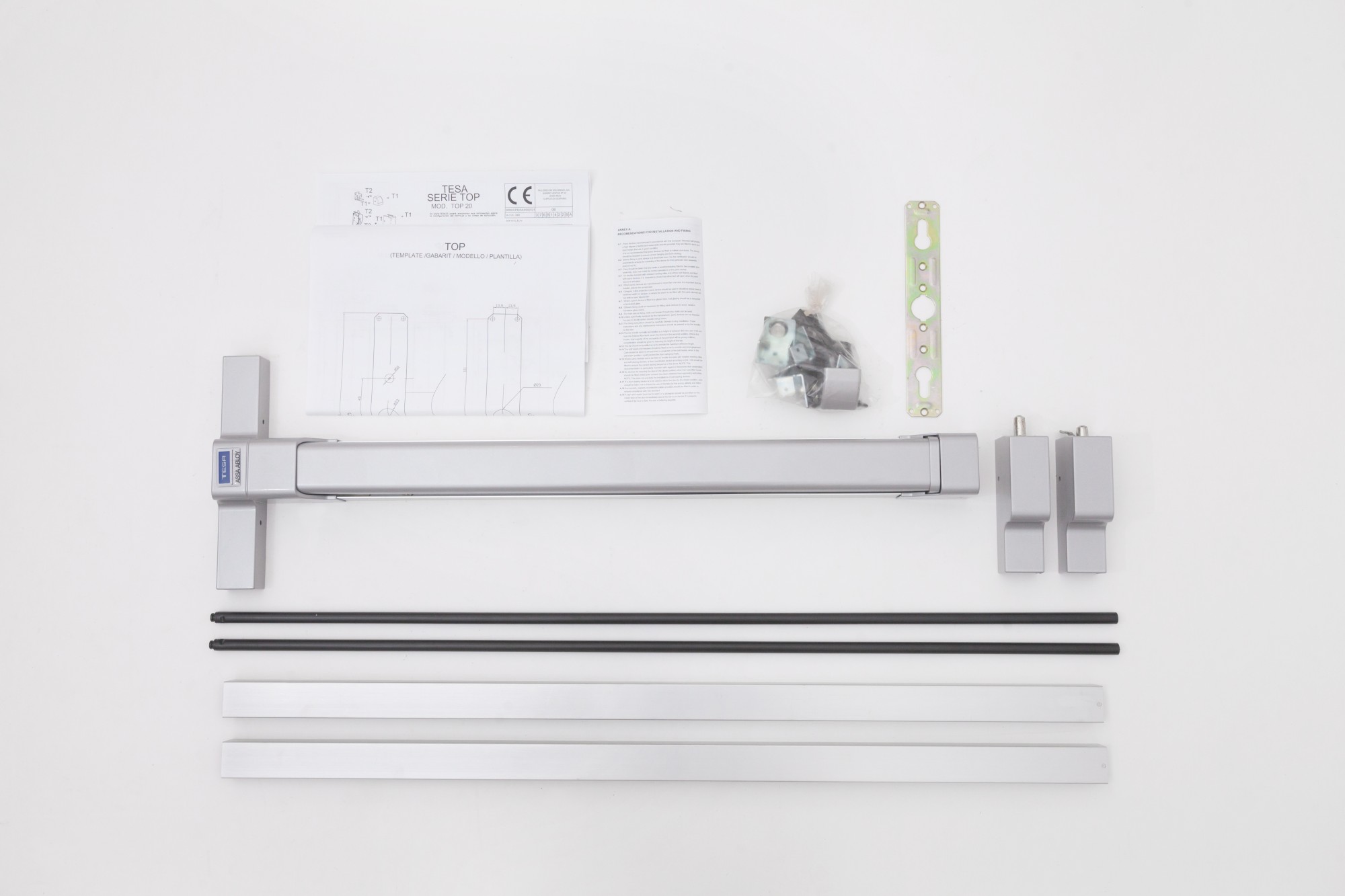 BARRA TOP 20 BULON.800,C8,GRIS