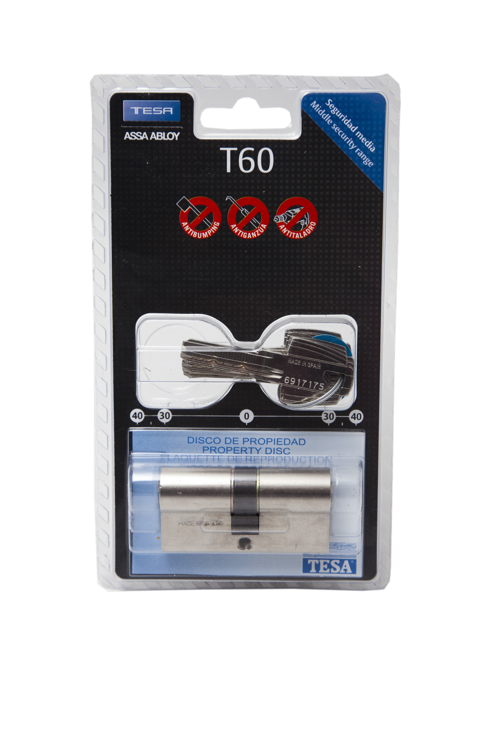 TESA T60 35X35 R15 LN VIS.E30