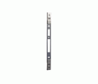 Cerradero regulable basculante CRN cerradura 2210, acero inoxidable.