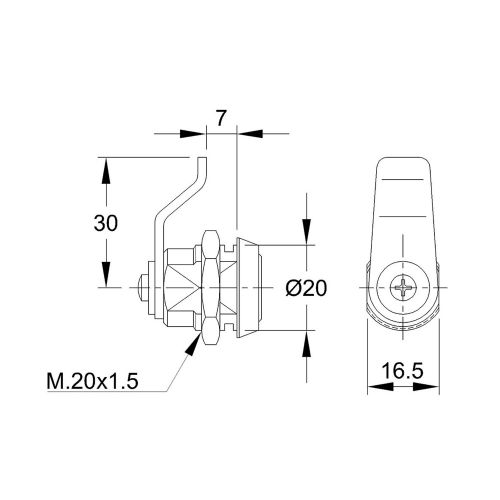 Cerradura 111 C bt