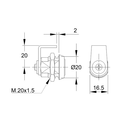 Cerradura 111 B