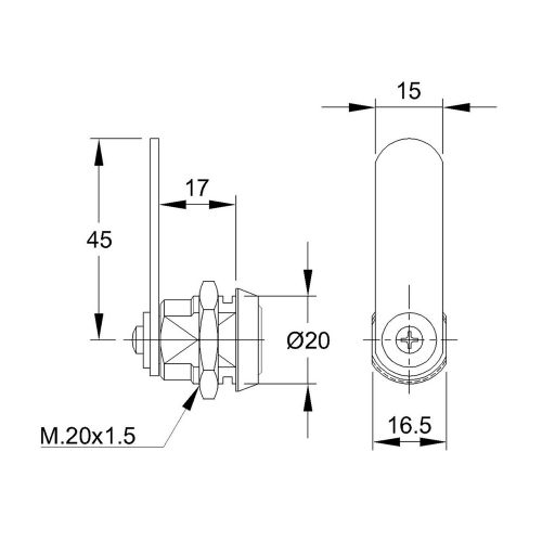 Cerradura 111 F