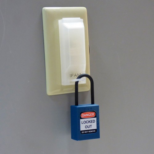 Bloqueo para interruptor de pared