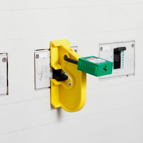 Bloqueo interruptor magnetotérmico universal