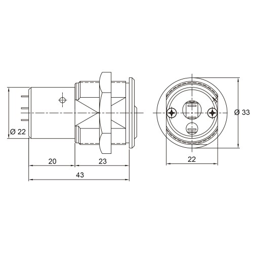 Serie M27x45