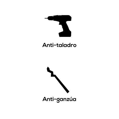 D latón leva larga