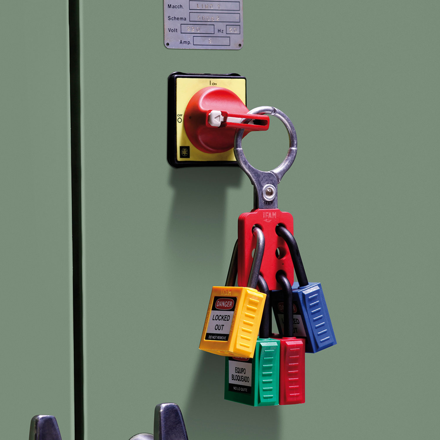 Portacandados múltiple aluminio