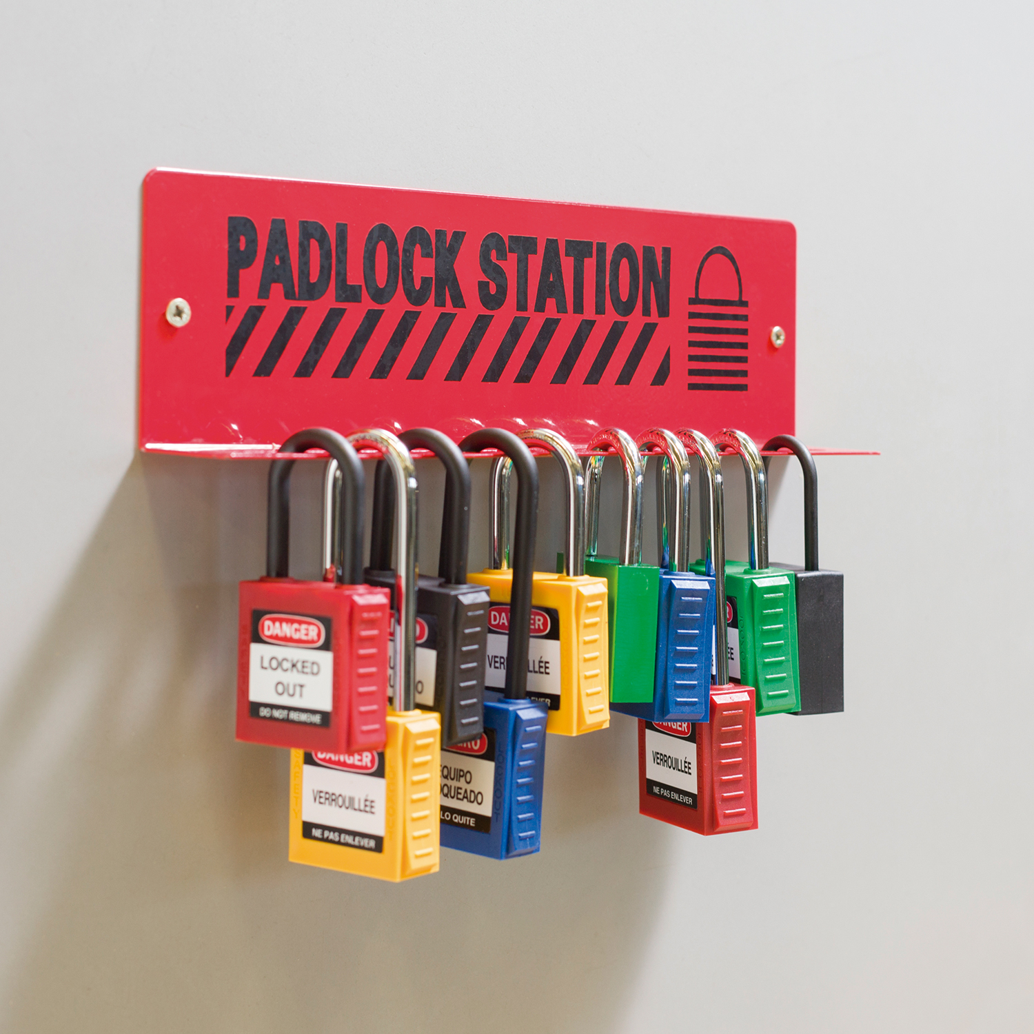 Estación C - 10 candados