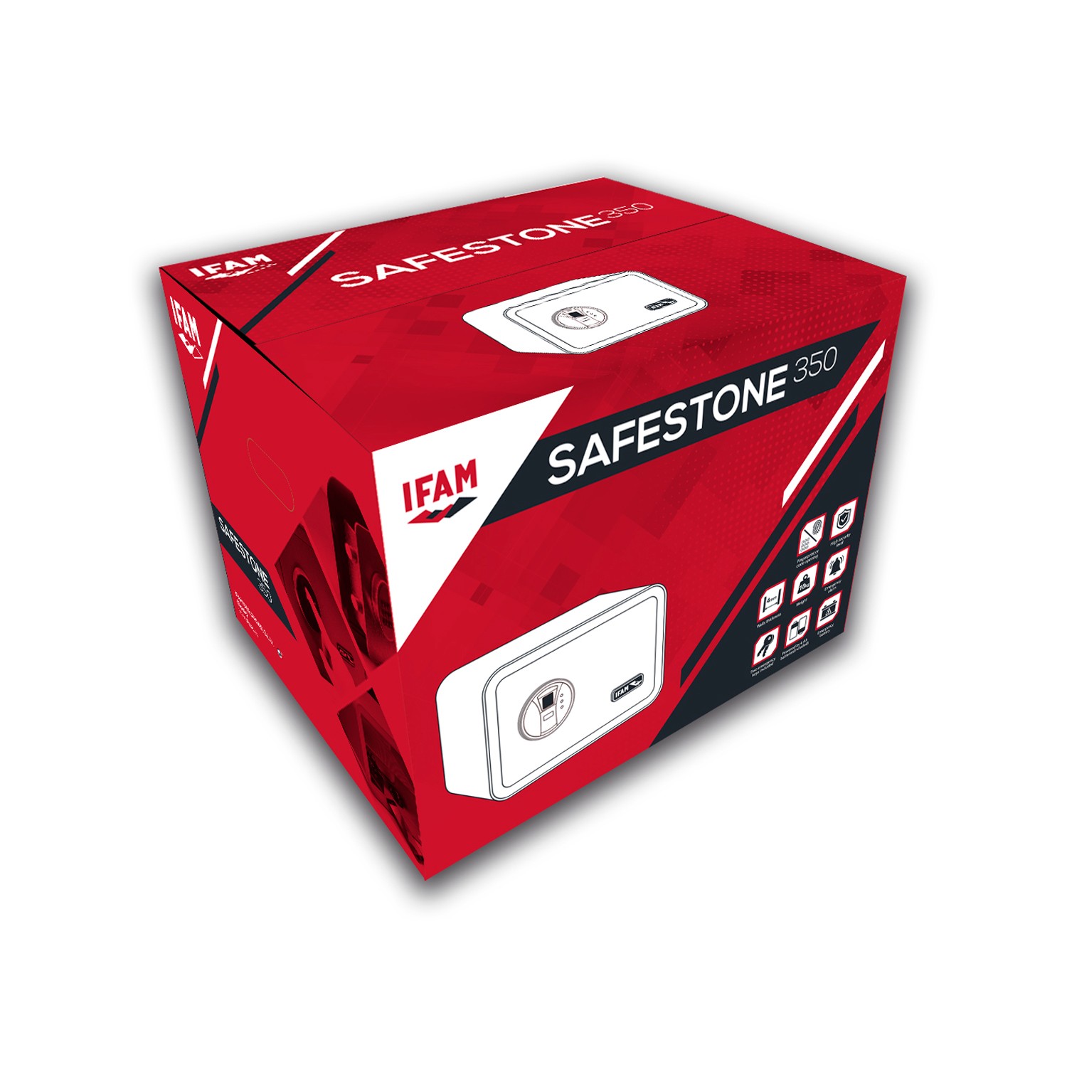 Safestone 350 huella naranja