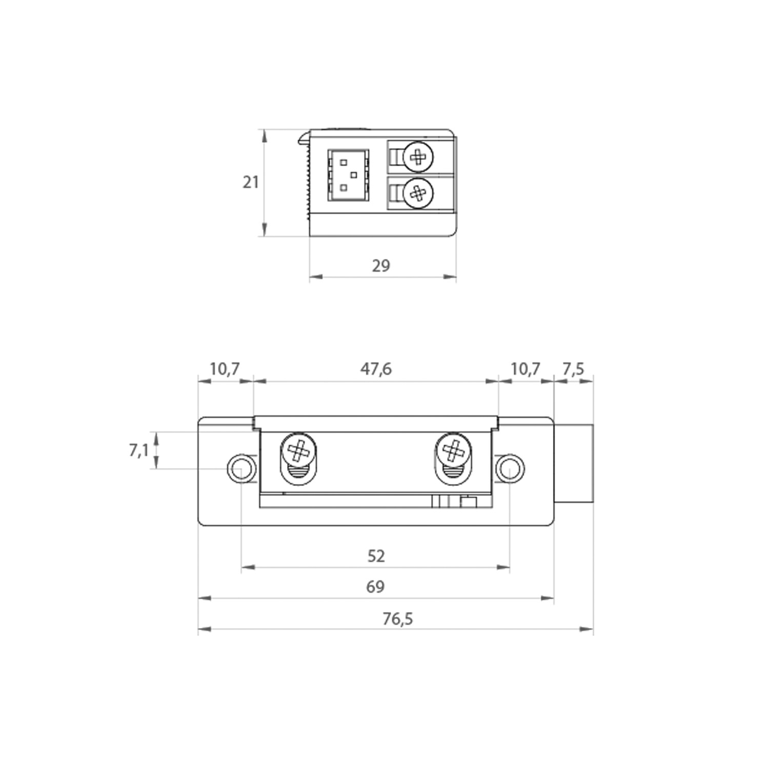 Cerradero eléctrico E-STRIKE A1A1ANB01G