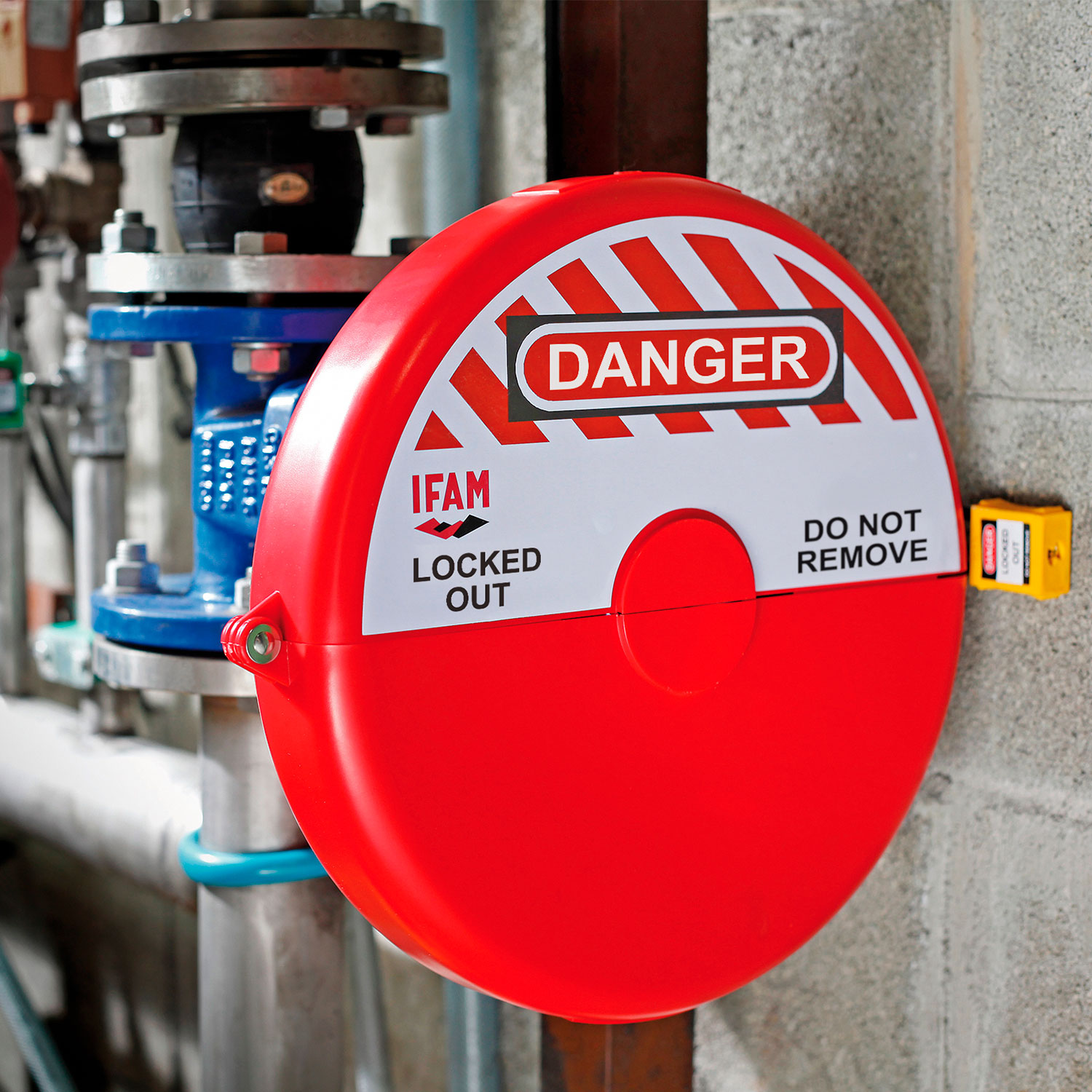 Bloqueo para válvulas de compuerta