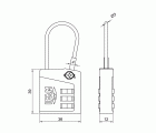 Serie TRYPLOCK CABLE