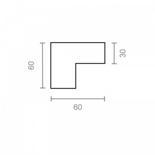 BL PROTECTOR ESQUINA SI03 60x60mm BL